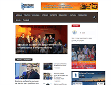 Tablet Screenshot of informeformosa.com.ar
